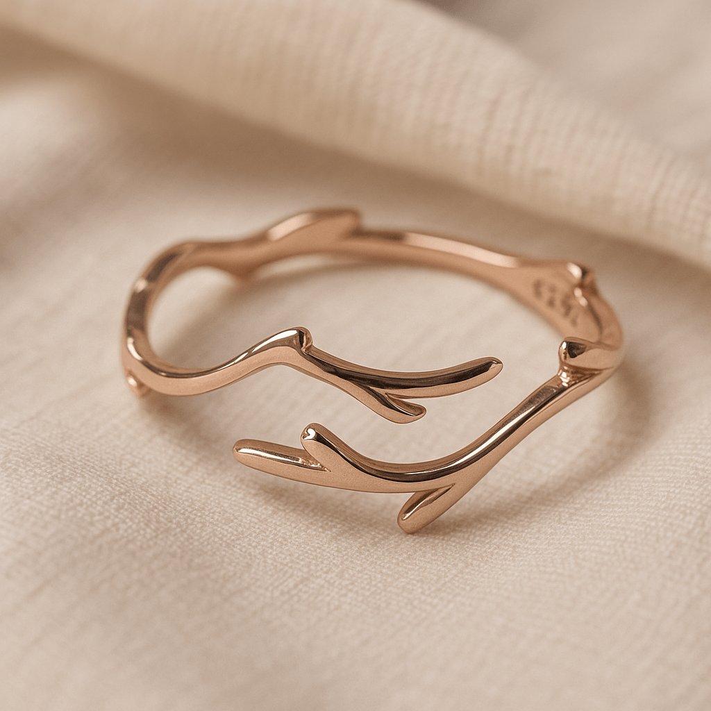 Willow Branch Adjustable Ring — Strength in Every Curve