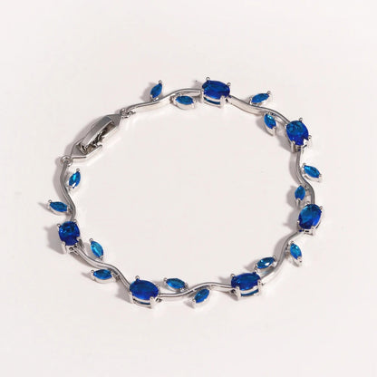 Crystal Bloom Bracelet — Radiant Gem Collection