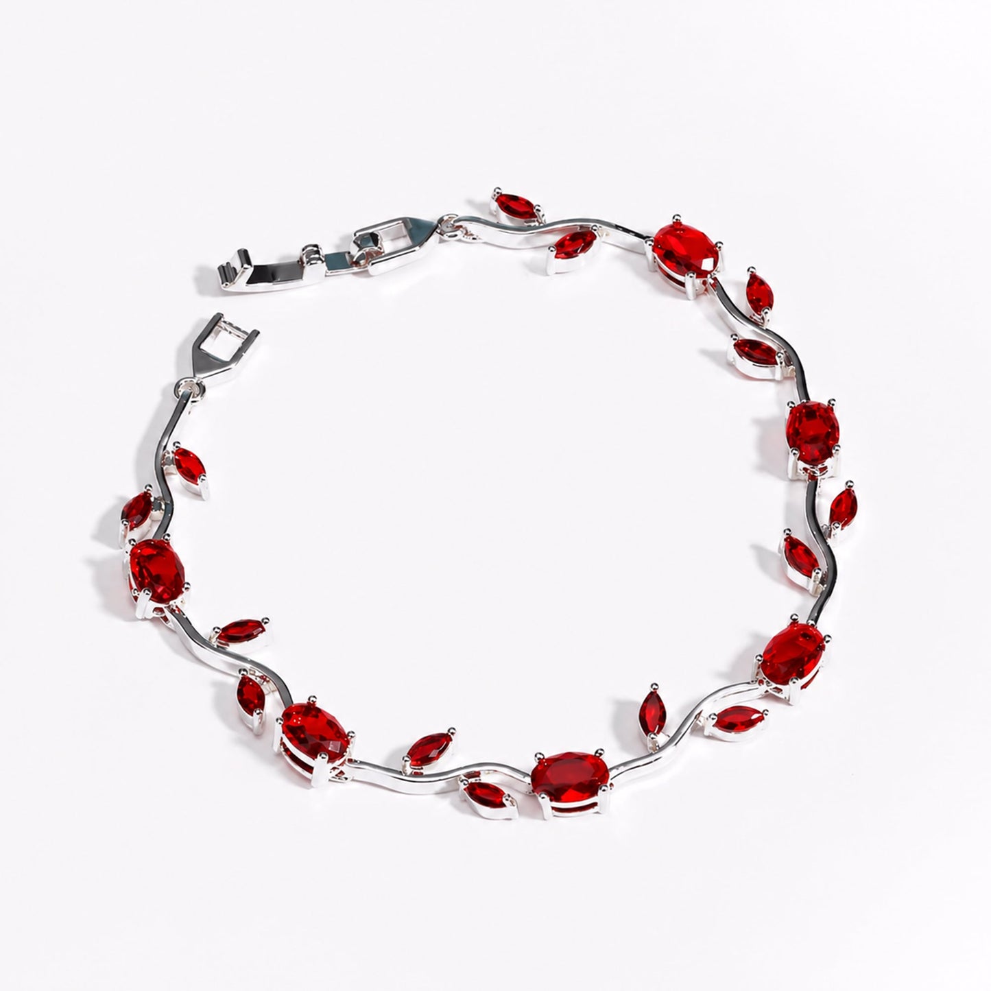 Crystal Bloom Bracelet — Radiant Gem Collection
