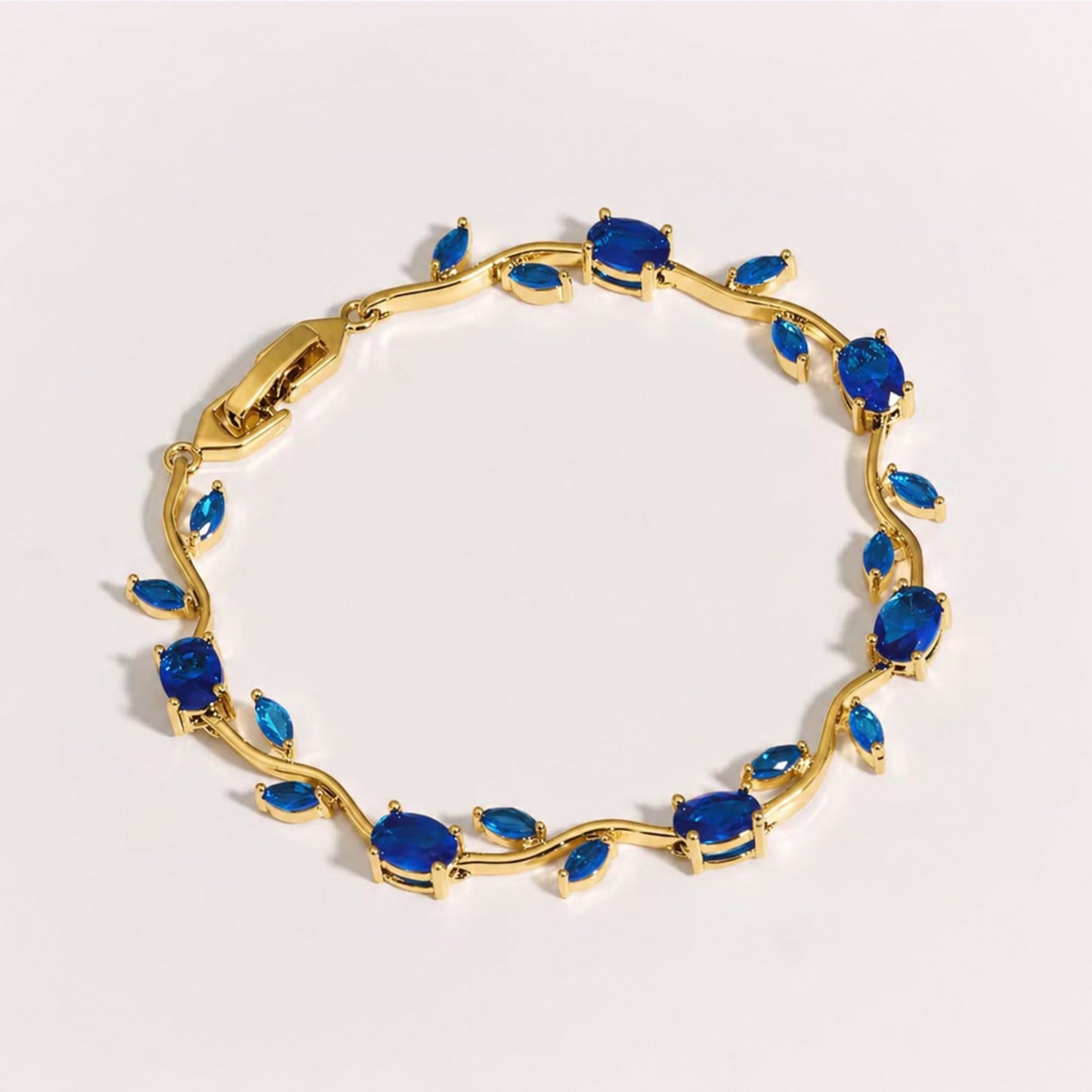 Crystal Bloom Bracelet — Radiant Gem Collection